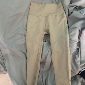 tan alphalete legging